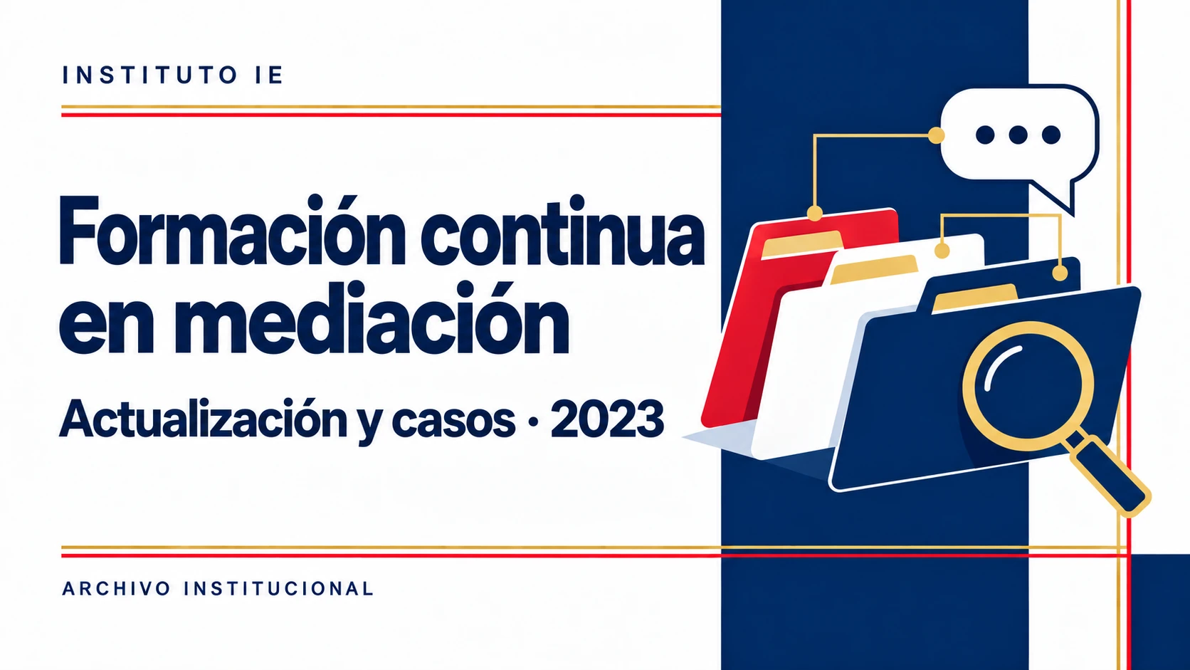 Formación continua en mediación: actualización y trabajo con casos durante 2023