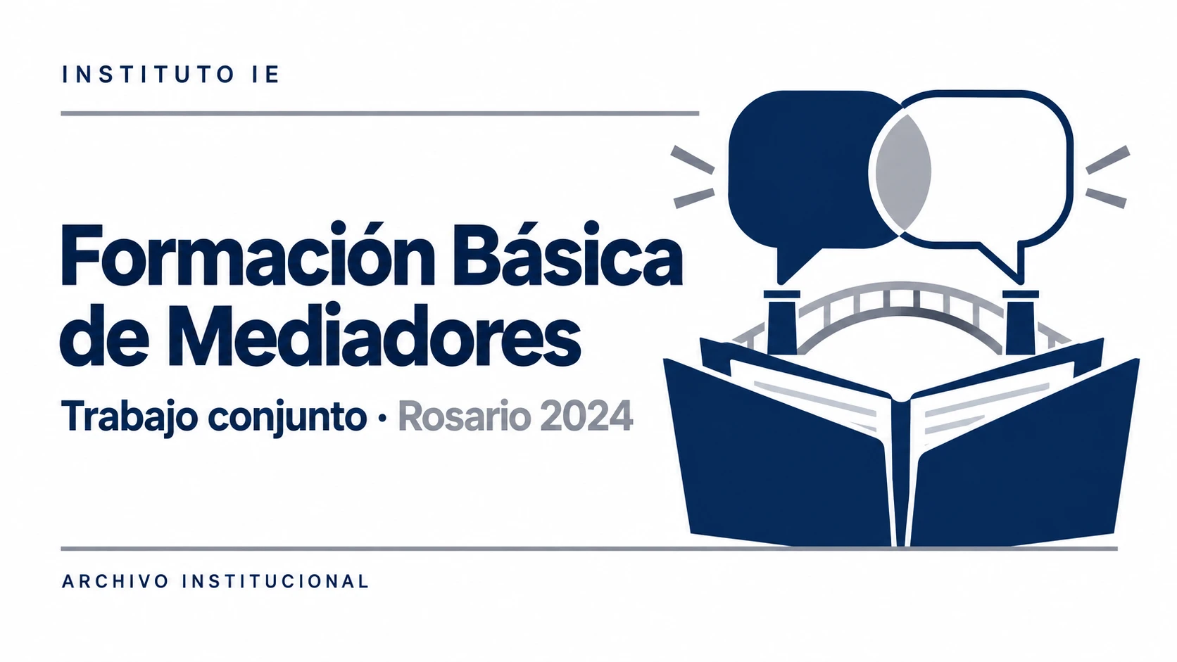 Formación básica de mediadores junto al Colegio de Procuradores de Rosario